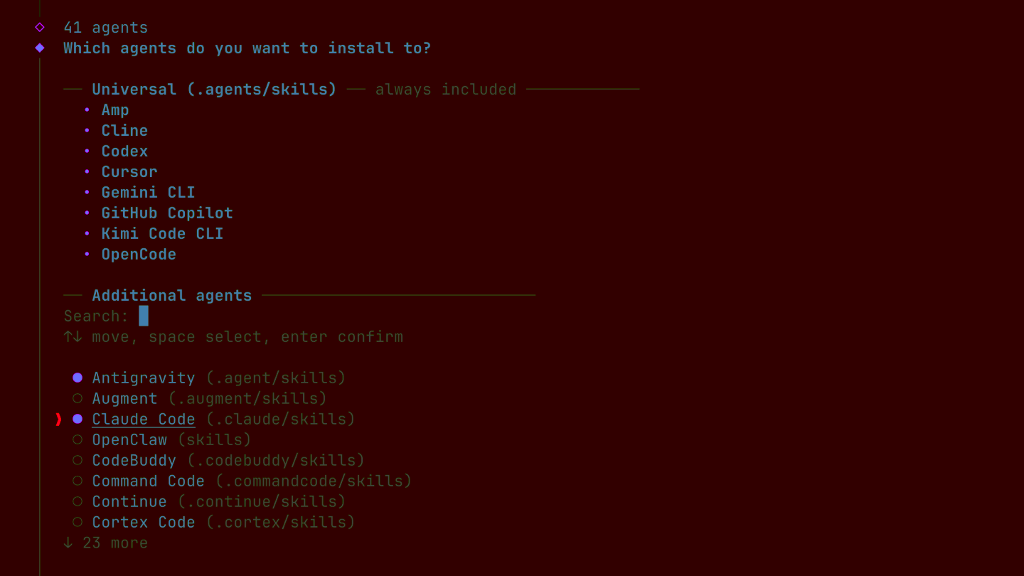 Tool selection prompt